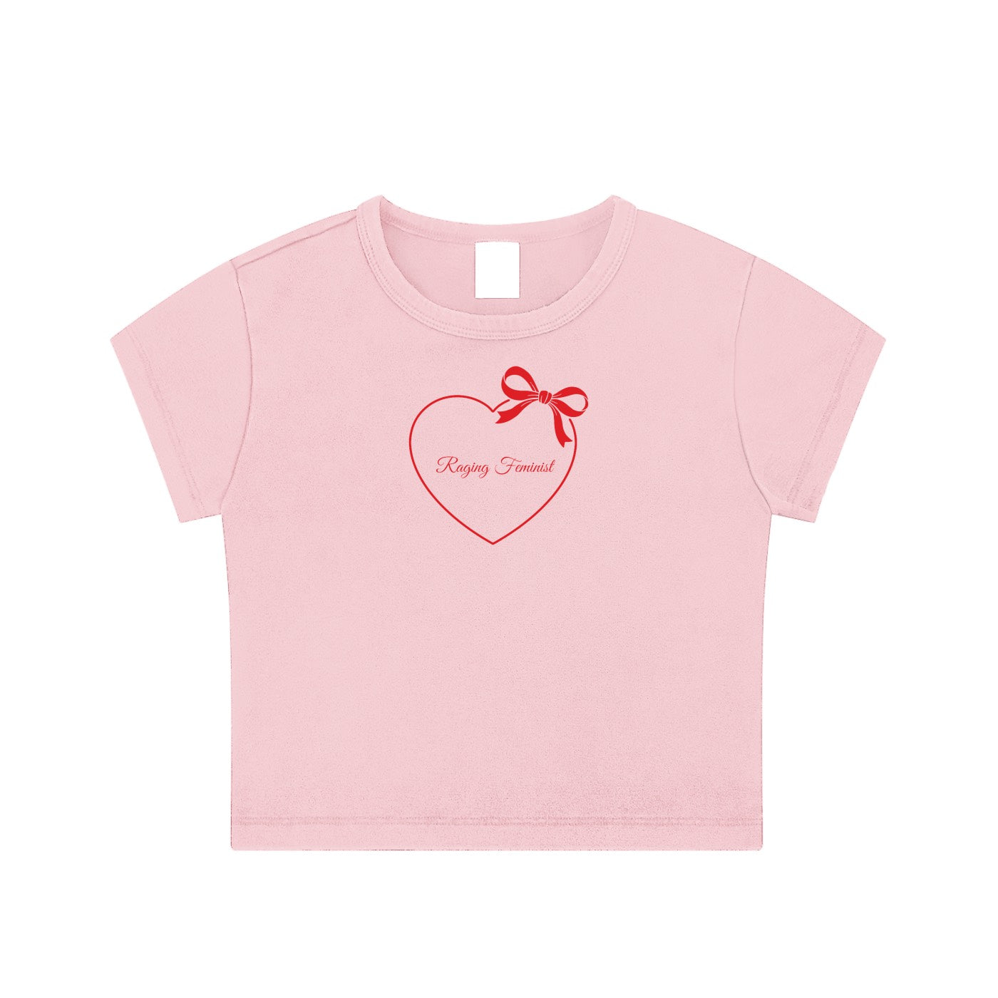 Raging Feminist Baby Doll Tee